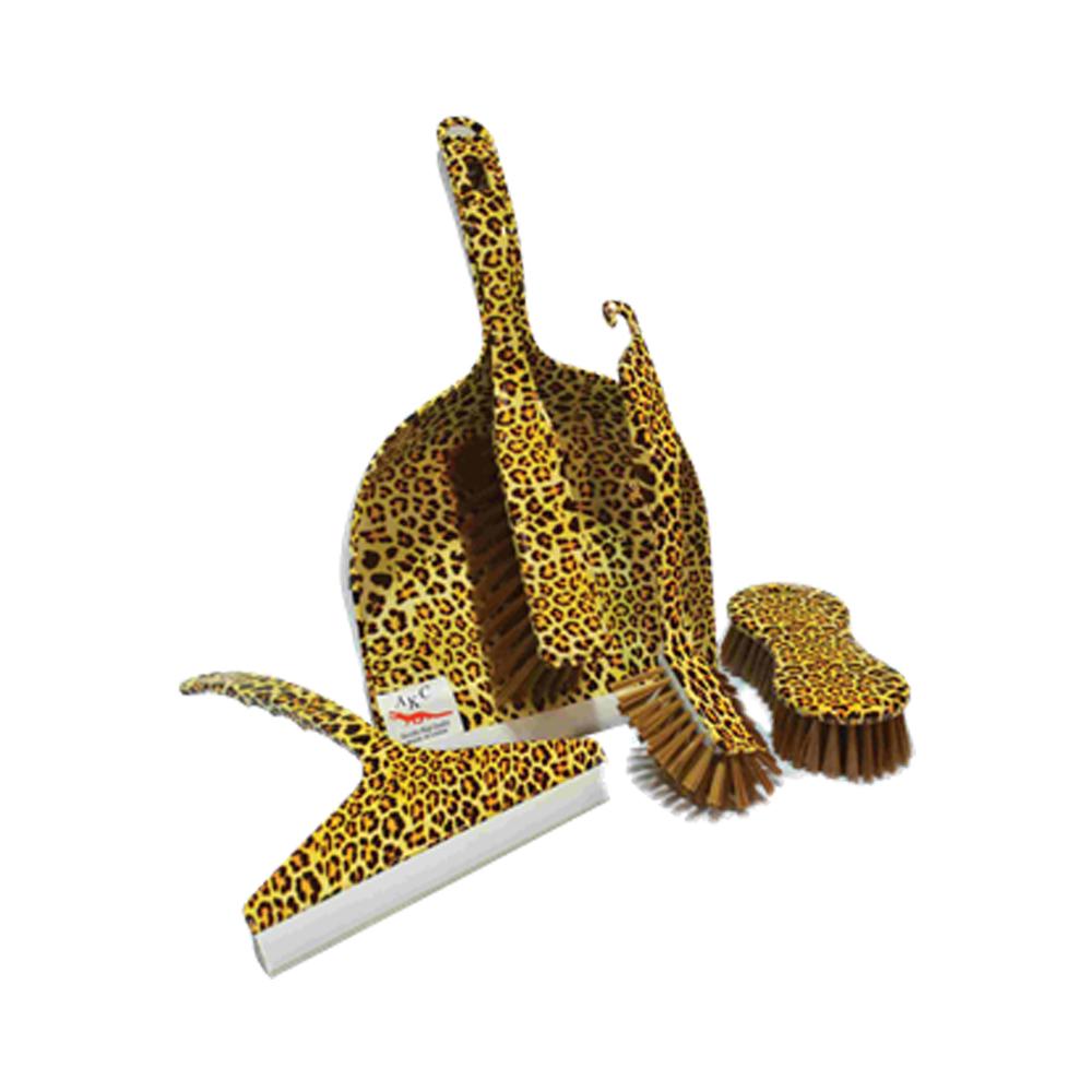 Plastic Printing Dust Pan 5pcs Set