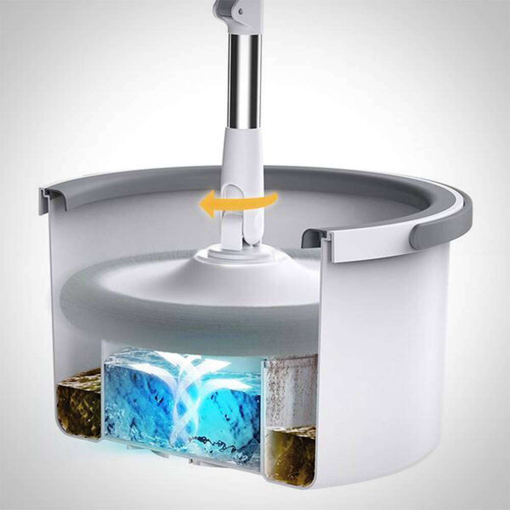 AKC | Spin Mop and Bucket | 2.5 Liters