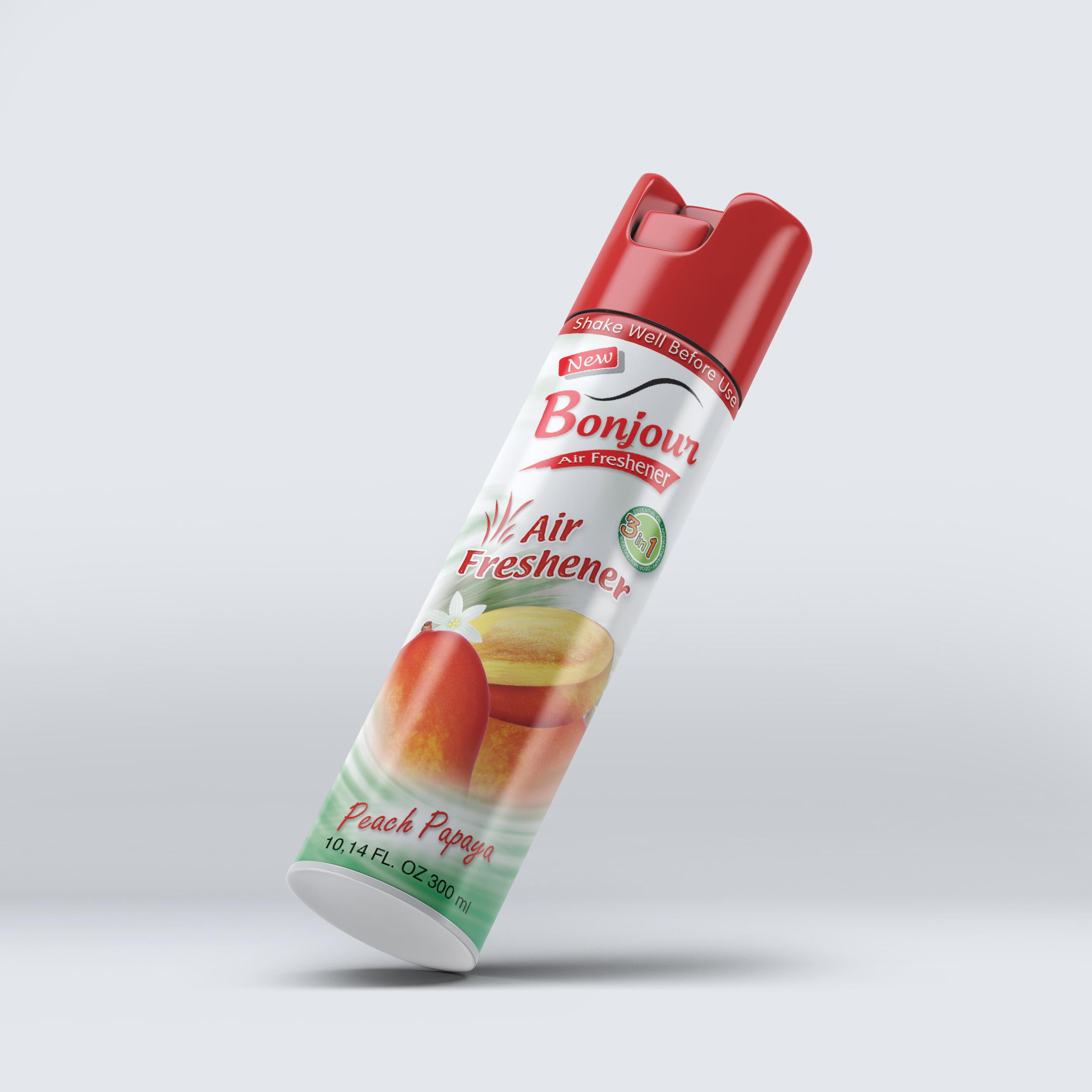 Bonjour Air Freshener | PEACH PAPAYA| 300ML
