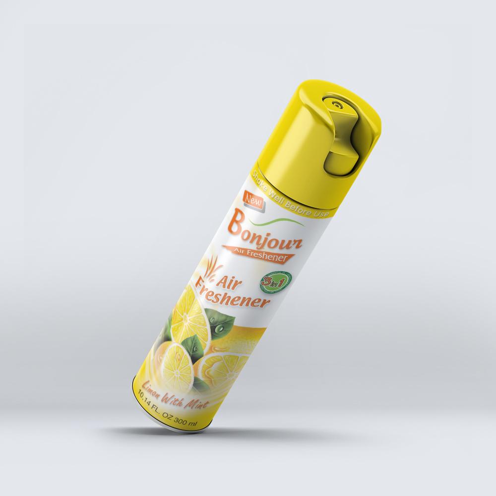 Bonjour Air Freshener | LEMON WITH MINT | 300ML