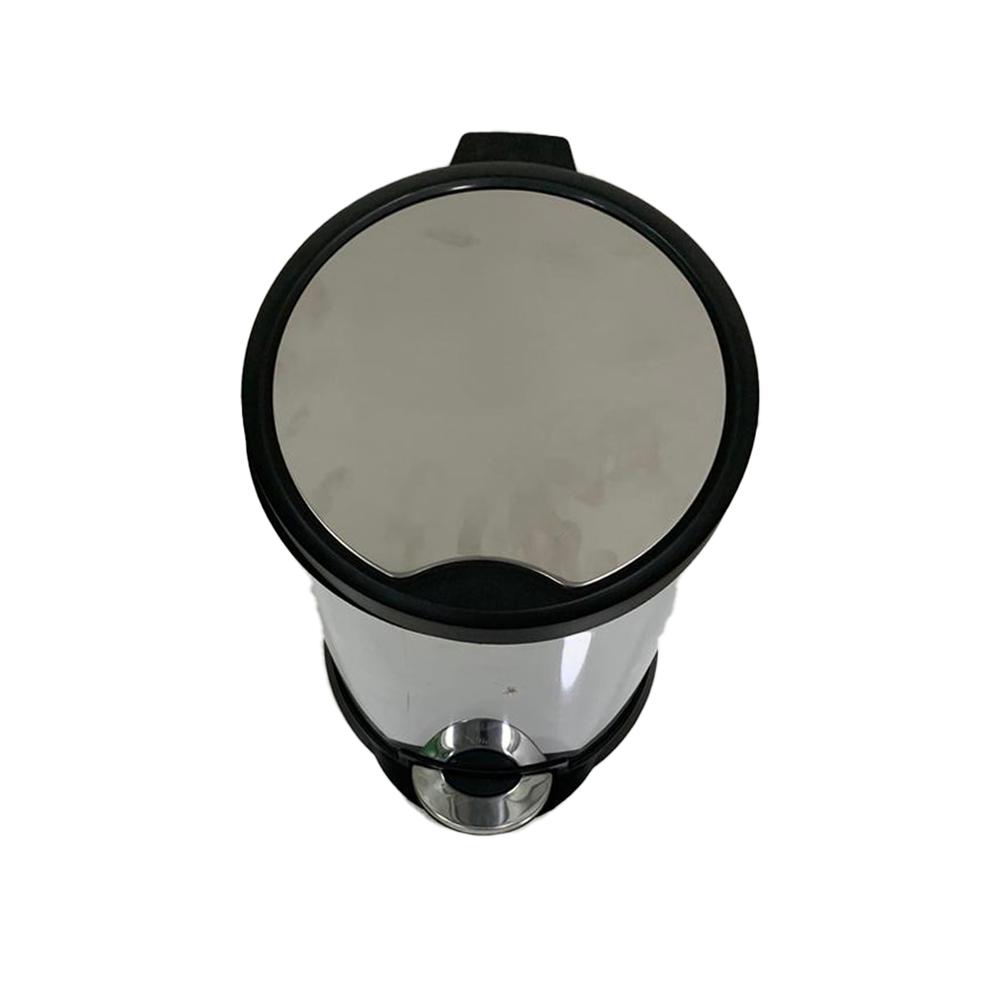 AKC Stainless Steel Slow Motion Bin with Pedal 12 Liters