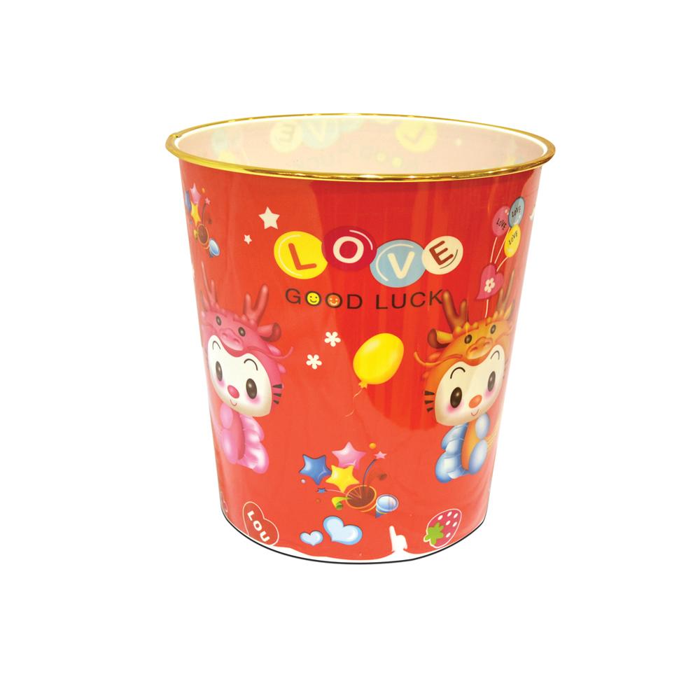 Plastic Round Bin | PRINTED